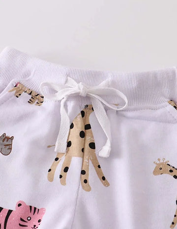 Animal Printed Shorts - Mini Taylor